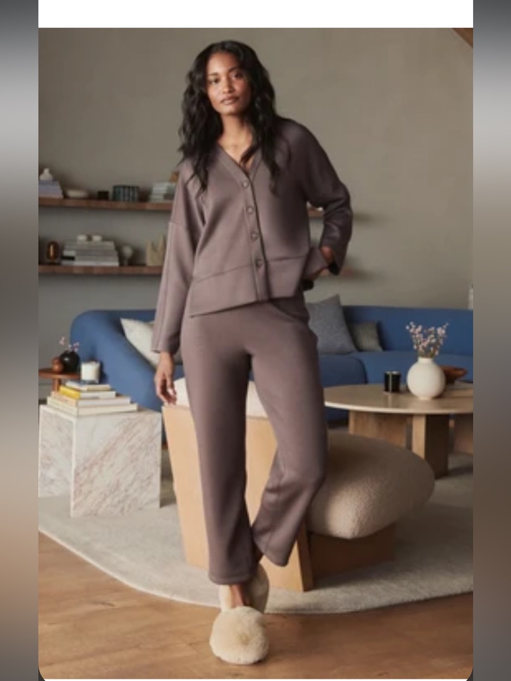 SPANX AirEssentials Slim Straight Pant in Dark Cacao Brown sz 3X NWT